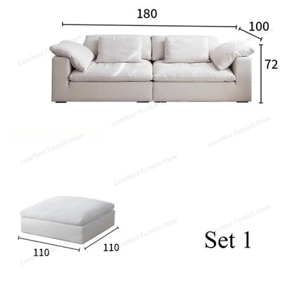 Modern Sectional Clearance Sofa Set Modular Couch for Living Room Office Home Office Apartment with Removable Bag Use...