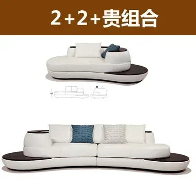 Design Large Filler Sofas European Wood White Luxury Lazy Puffs Couch Lounges Salon Modern Couch Woonkamerbanken Furniture - Kimlud