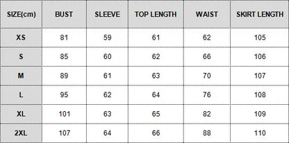 Woman Foreign Style Skirt Two-piece Suit Spring Autumn Fashion Solid High Neck Top+skirts Set Ladies Elegant Party Prom Clothing