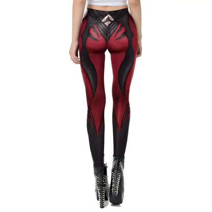 NADANBAO Women Leggings Gothic Style Anime Printed High Quality Leggings Fashion Elastic Pants Sporting Fitness Yoga Pants