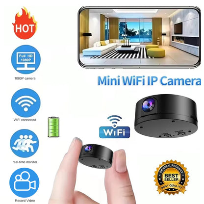 High-Definition Wifi Mini Camera 3 In 1 Take Photos Video & Audio Recording Outdoors Portable Micro Camcorders Loop Recording