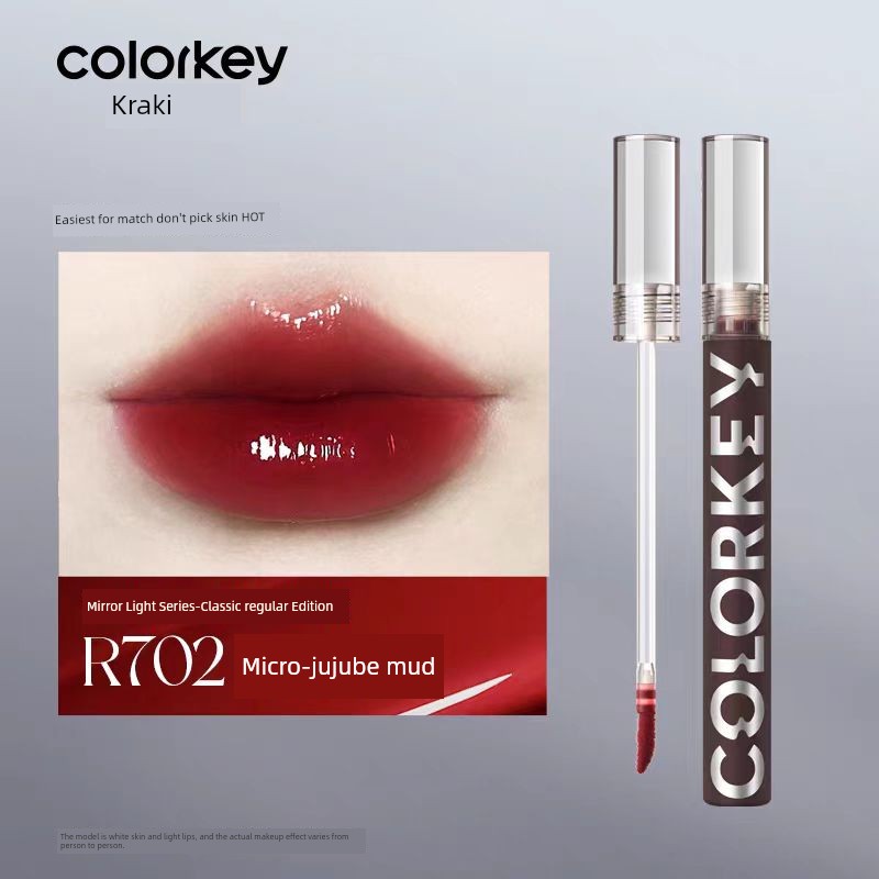 Colorkey Kelaqi Water Wave Lip Essence Lip Gloss Lip Gloss Mirror Lip Lacquer Water Light Lip Gloss Nourishing Lipstick