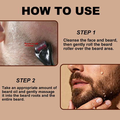 Organic Rosemary Jojoba Beard Oil - Lightweight, Non-Greasy, Woodsy Scent - For Dry, Coarse Beard Care 30ml