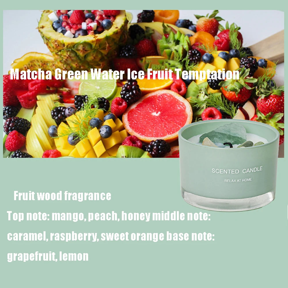 Scented Wax Candle Smokeless Aromatic Soybean Candles Aromatherapy Wedding Birthday Party Gift 2024 Christmas Home Decoration