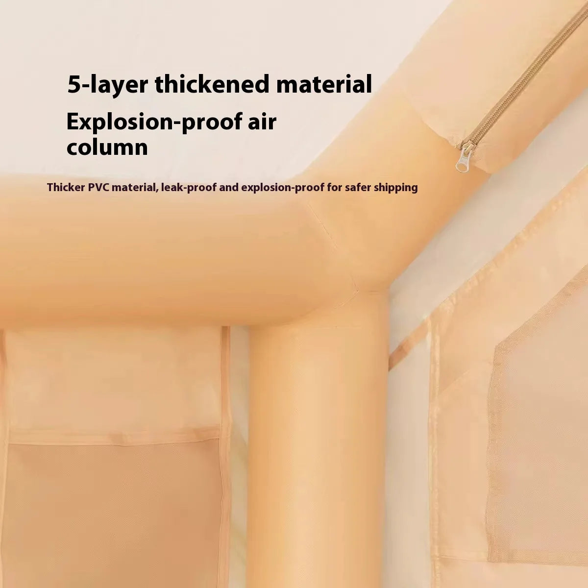 MOUNTAINHIKER Extra Large 3-6 Person Inflatable Family Camping Tent with High-Quality Windproof and Spacious Interior - Kimlud