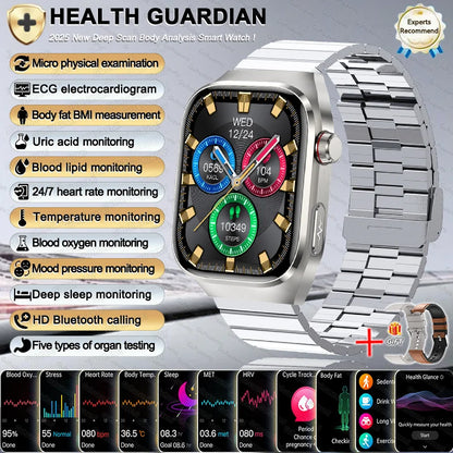 2025 New Women Smart Watch with BMI measurement Menstrual Cycle ECG Heart Rate Blood Oxygen Sleep Fitness Tracker Smart bracelet