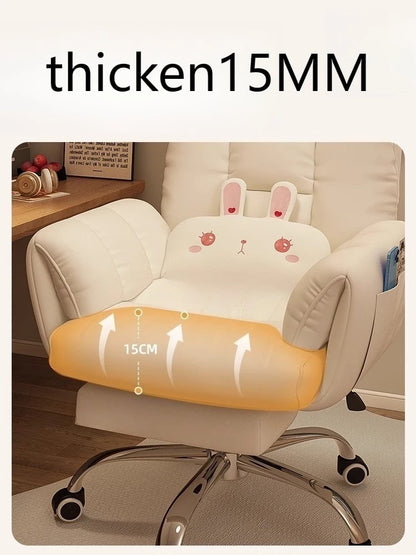 Computer Chair Office Backrest Lazy Sofa Chair Bedroom Reclining Seat Adjustable E-sports Chair Office Furniture with...