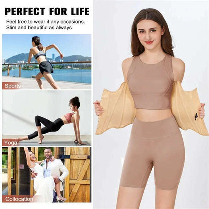 MiiOW U-shaped Waist Trainer Corset Women Shapers Breast Lifted Waist Trainer Steel Bone Slimming Breathable Women's Shapewear