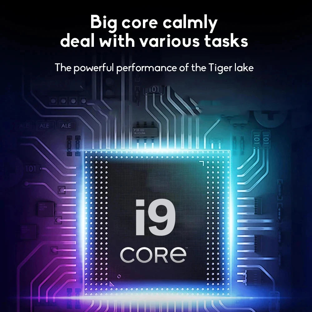 2026 New Core i9 10980HK Portable Gaming Laptop Computer 16GB DDR4 1/2TB SSD Windows 11 Pro 1920*1080P Office Gaming PC...