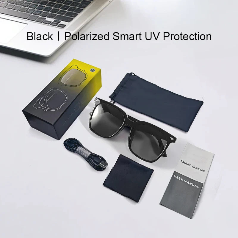 Ai Smart Glass Intelligent Sunglasses Voice Voice Assistant Wireless BT Smart Eyewear Glasses