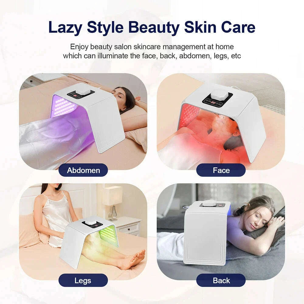 7 Colors LED Mask Nano Water Sprayer PDT Skin Rejuvenation Moisturizing Facial Body Beauty Spa Body Mist