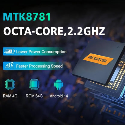 TC60 6.0-inch PDA Rugged Android Smart Terminal 2DBarcode Scanner with WIFI Bluetooth High Quality Mobile Industrial RFID - Kimlud