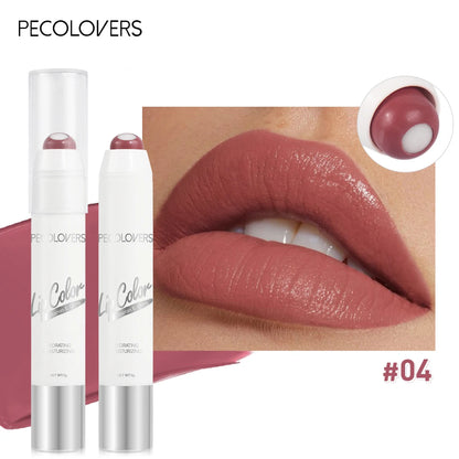 Moisturizing Gloss Lipstick Pen - Long-lasting Waterproof Color Rendering Lip Gloss, Rotating Lipstick Pen