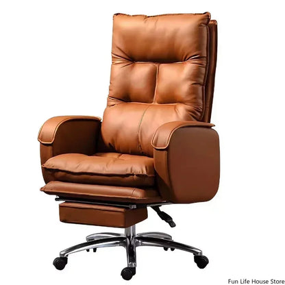 Modern Business Boss Office Chair, Bedroom Office Computer Chair, Sitting Room Comfortable Leisure Chair, Home Furniture...
