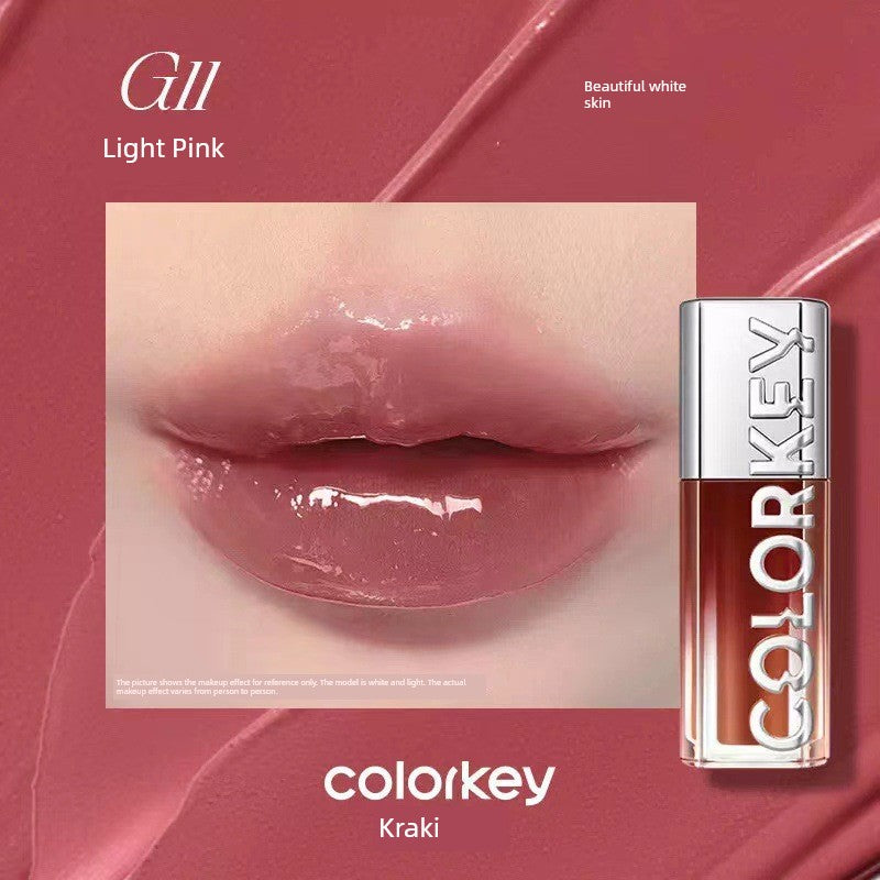 Colorkey Kelaqi Water Wave Lip Essence Lip Gloss Lip Gloss Mirror Lip Lacquer Water Light Lip Gloss Nourishing Lipstick