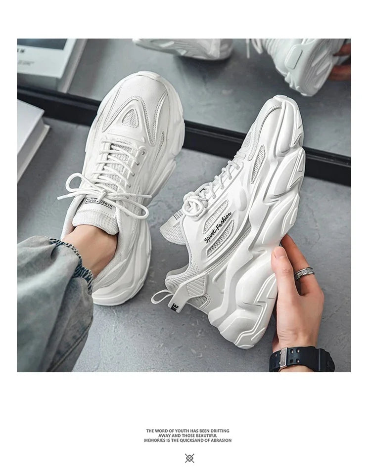 Fashion Outdoor Shoes Male High Quality Sport Walking Sneakers Men Good Large Size 44 Platform Casual Running Shoes for Men - Kimlud