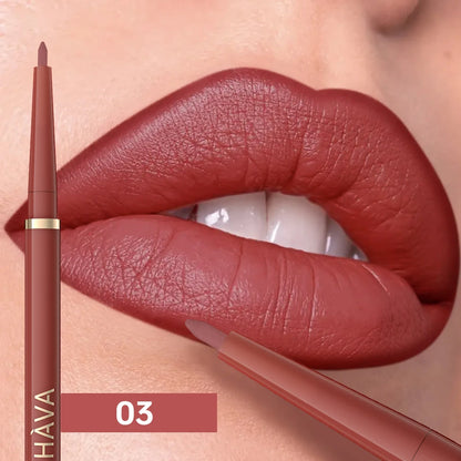 1pc Matte Lip Liner, Waterproof, Easy to Use, Beauty, Three-dimensional Lips, Long-lasting, Women'S Gift