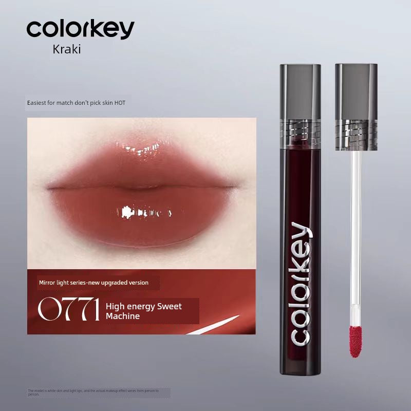 Colorkey Kelaqi Water Wave Lip Essence Lip Gloss Lip Gloss Mirror Lip Lacquer Water Light Lip Gloss Nourishing Lipstick
