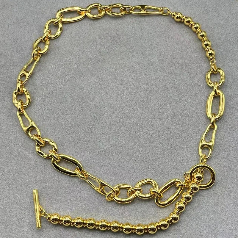 2025 Summer New Bestseller Shiny and Beautiful Blue Crystal Necklace, Women's Jewelry Gift