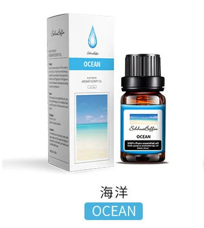 10ml Lavender Green Tea Plant Essential Oil Natural Aromatherapy Fragrance Humidifier Water Soluble Massage Essential Oil - Kimlud