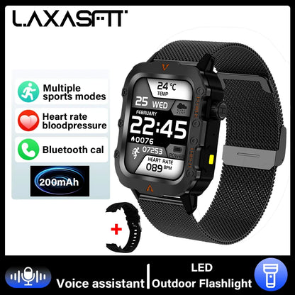 Original Men Smart Watch Bluetooth Call Fitness Clock 3ATM IP68 Swim Waterproof Sports Smartwatch for Women Xiaomi Android 2025