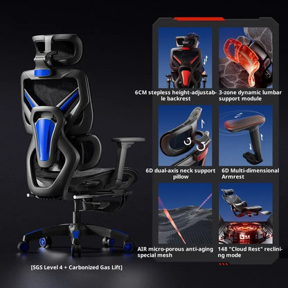 Comfortable Furniture Height Office ChairTourist Chair for Desk  With Massage Pink Adjustable Desk Gaming Pulley Playseat Kanu