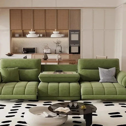 Green European Living Room Sofa Design Extendable Floor Recliner Living Room Sofas Nordic Modern Divano Adhd Home Furniture - Kimlud