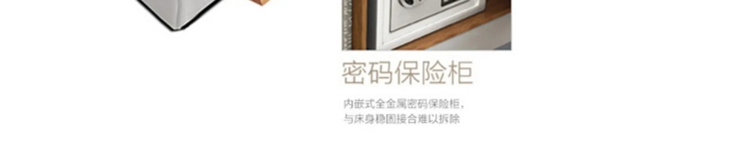 Headboard Storage Double Bed Queen Drawers King Size Smart Bed Luxury Princess Modern Letto Matrimoniale Bedroom...