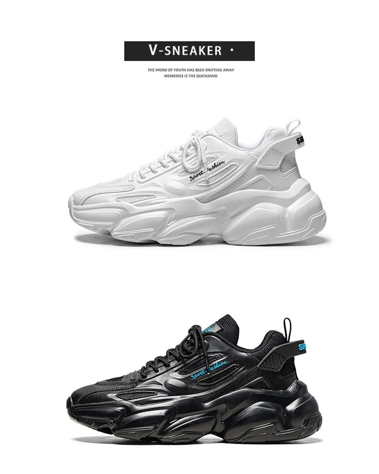 Fashion Outdoor Shoes Male High Quality Sport Walking Sneakers Men Good Large Size 44 Platform Casual Running Shoes for Men - Kimlud