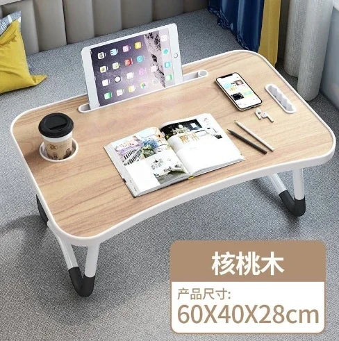 A Reading Table Lap Bed Table Modern Foldable Laptop Desk Commercial Furniture Small computer desk