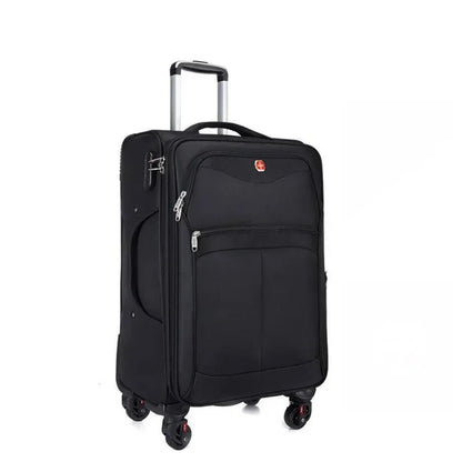 TRAVEL TALE 20"24"28"32" Inch Expandable Oxford Waterproof Travel Suitcase Soft Large Trolley Rolling Luggage Bag On Wheels