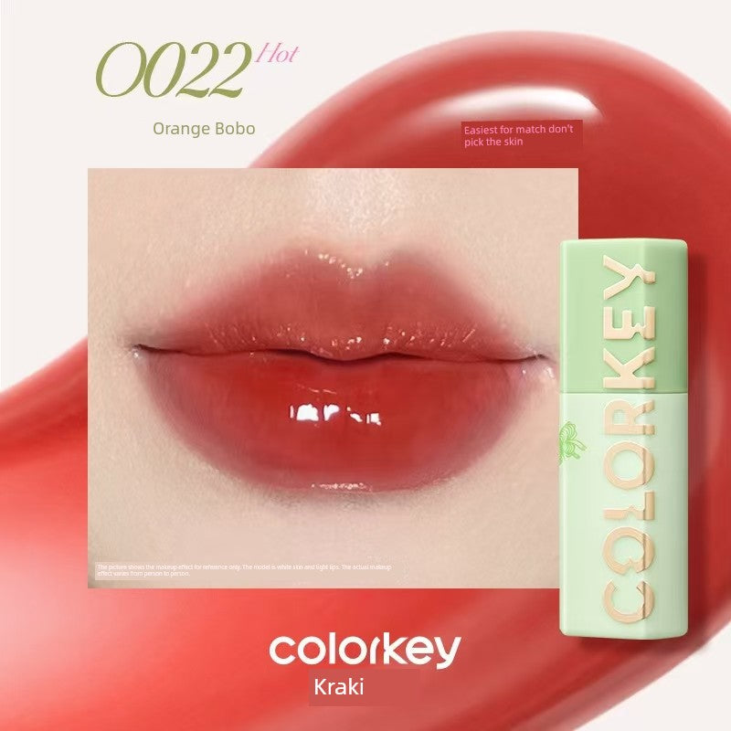 Colorkey Kelaqi Water Wave Lip Essence Lip Gloss Lip Gloss Mirror Lip Lacquer Water Light Lip Gloss Nourishing Lipstick