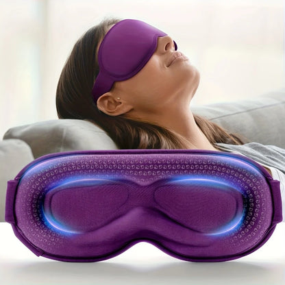 High-quality 3D three-dimensional eye mask for men and women, simple light-blocking eye mask nose pad sleep suitable for office