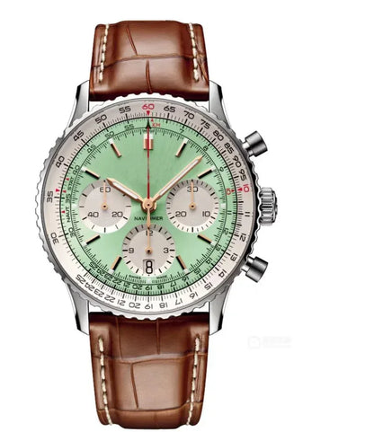 2025 Original Brand Men Watches Classic Multifunction Stainless Steel Automatic Date Watch Business Chronograph Quartz Watch