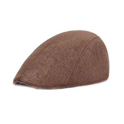 2025 New Classic Hat for Men Caps Vintage Retro Tweed Peaky Blinders Beret Hat Flat Peaked Cap Street Hats for Women Men