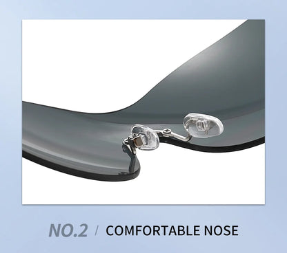 Fashion Sunglasses for Women Men Trendy Shield Wrap Around Sunglasses Oversized Fashion Frameless Sun Glasses