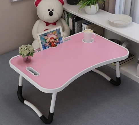 A Reading Table Lap Bed Table Modern Foldable Laptop Desk Commercial Furniture Small computer desk
