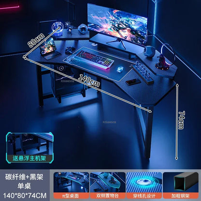 Multifunctional Dormitory Computer Desks Rental Room Bedroom Desktop Office Table Durable Home Furniture Workbench PC Desk - Kimlud