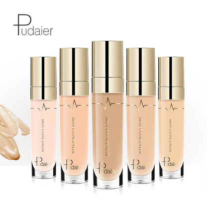 Pudaier Make-up Concealer 22Color Liquid Concealer Perfect Cover Pore Dark Circles Oil-control Waterproof Liquid Face Foundation