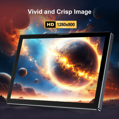 8 inch  Touch Monitor 1280x800P 16:10 Widescreen Ratio HDMI Interface for  DIY Projects Surveillance Display