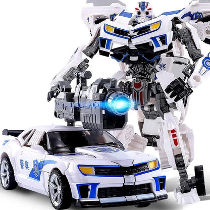 6699 New 20CM Transformation Toy Anime Robot Car Action Figure Plastic Cool Movie Aircraft Model Kids Boy Gift
