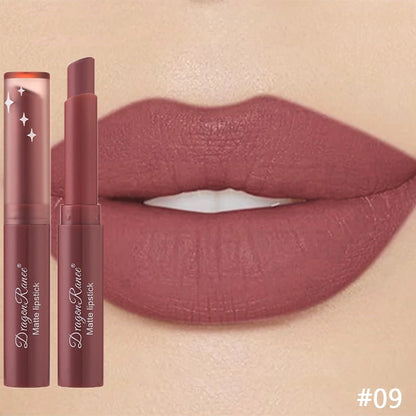 Nude Matte Lipstick Waterproof Nude Pink Lip Sticks Not Fading Sexy Red Velvet Lipsticks for Women Make Up Lasting Lip...