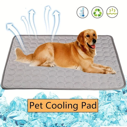 Dog Mat Cooling Summer Pad Mat For Dogs Cat Blanket Sofa Breathable Pet Dog Bed Summer Washable For Small Medium Large Dogs Car