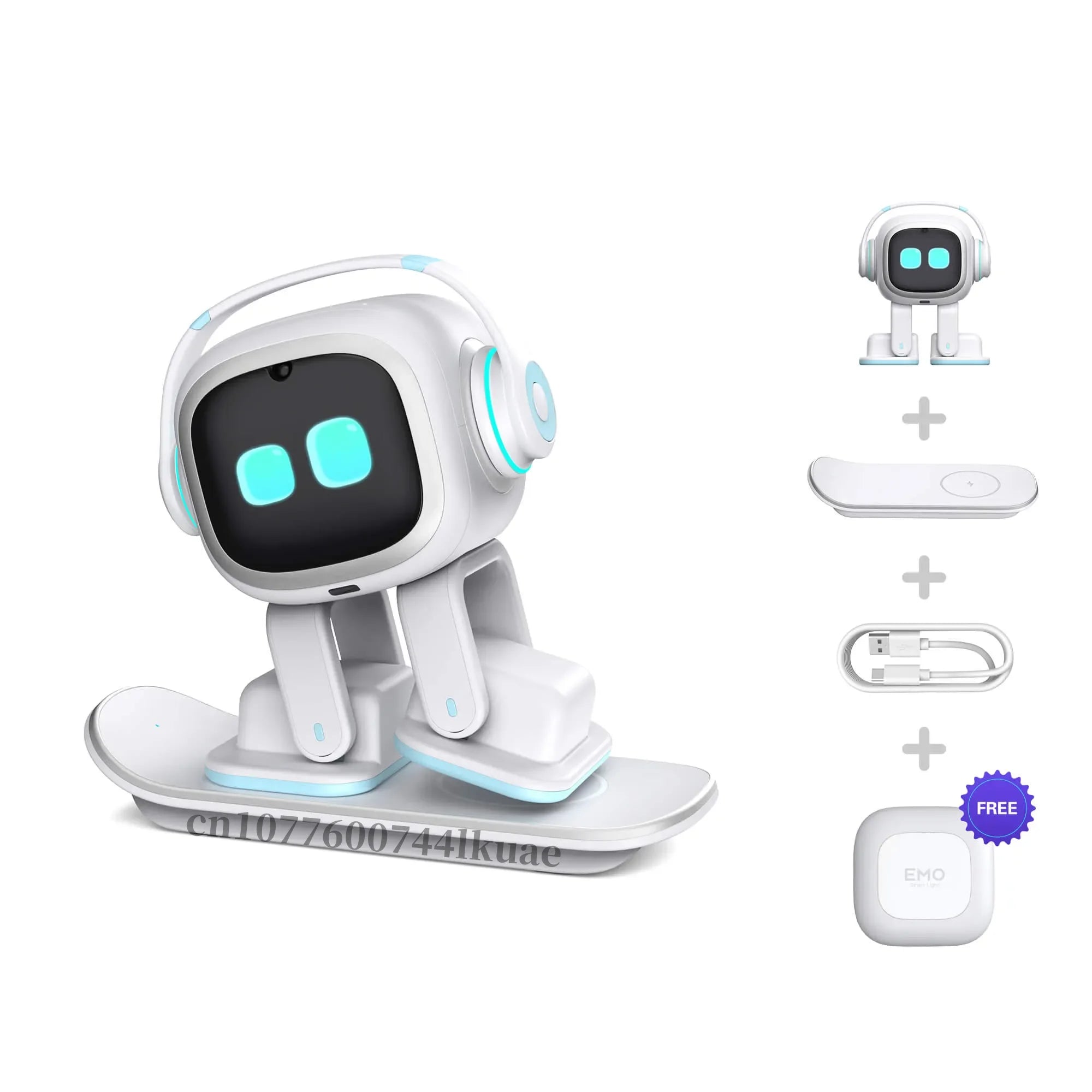 Smart EMO Robot Companion Ai Toy Cute Emopet Intelligent AI Voice Electronic Pet Mini Toys Robots Desktop Decoration Adult Gifts - Kimlud