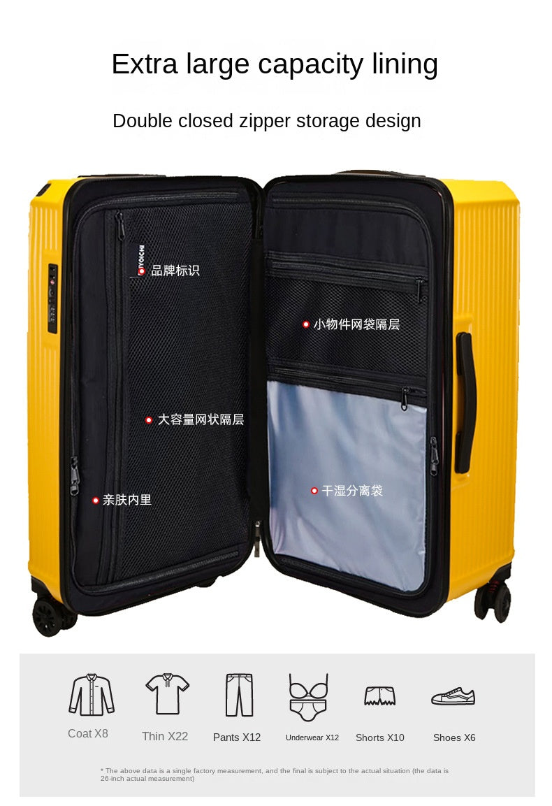 COLENARA High Quality Luggage 28"30" Large Capacity Trolley Case 22"26 ABS+PC Cart Type Duffel Bag 32"34 Inch Travel Suitcase