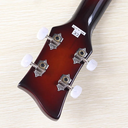 Sunburst 4 Strings Violin Bass Guitar 41 Inch Violin Guitarra Flame Maple Body High Gloss Finish | Kimlud Professional...