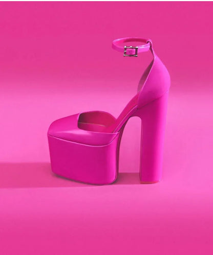 New Brand Women's Shoes Super High Heel Party Fashion Thick Sole Leather Shoes Bridal Shoes Wedding Party Shoes Women Summer