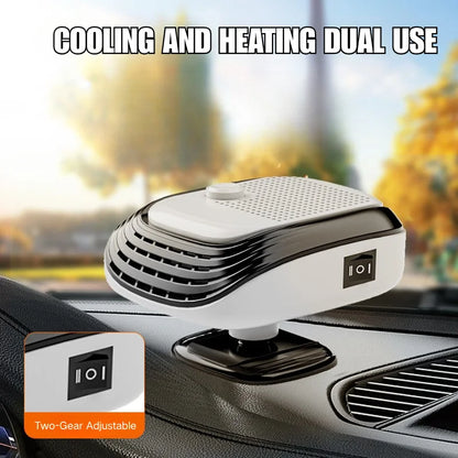 Car Heater 120w 12V Electric Heated Fan Auto Windshield Defogging Defrosting Heating Cooling Fan for Car Truck RV SUV