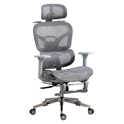Ergonomic Office Chair High Back Mesh Swivel Adjustable Lumbar Support Headrest Recliner Computer Desk Chair Comfort Home Dorm