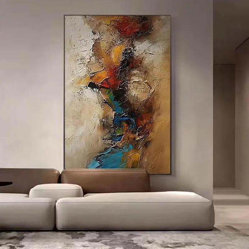 High End Handmade Oil Painting, Light Luxury Hanging Painting Living Room, Bedroom, Dining Room, Sofa Background Wall,...